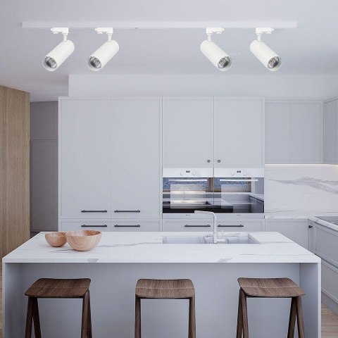 Oprawa szynoprzewód 3F V-TAC 40W LED 35st CCT CRI90+biała VT-47050 2700K-4000K-6000K 3150lm