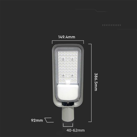 Oprawa uliczna LED V-TAC 50W 115st IP65 VT-150050ST 4000K 4270lm