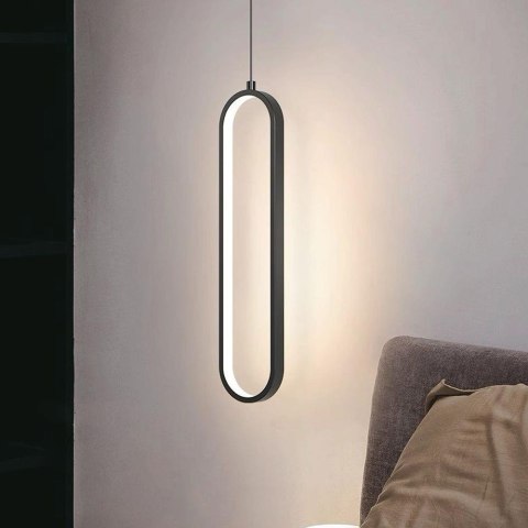 Oprawa zwieszana V-TAC 13W LED czarna VT-7829 3000K 1500lm