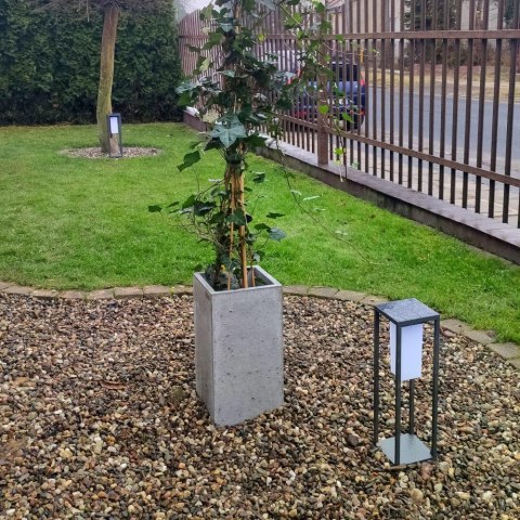 Słupek ogrodowy solarny V-TAC 4W LED SAMSUNG CHIP szary 2-funkcje IP65 VT-66 3000K 280lm 3 lata gwarancji