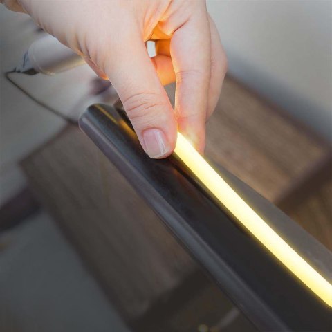 Taśma LED V-TAC bezpunktowa COB 320LED 24V IP67 10W/m VT-COB 320 6500K 900lm