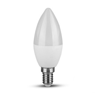 Żarówka LED V-TAC SAMSUNG CHIP 4.5W E14 świeca VT-255 6400K 470lm 5 lat gwarancji