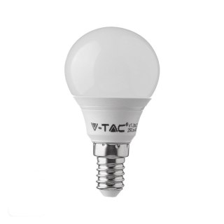 Żarówka LED V-TAC SAMSUNG CHIP 7W E14 kulka P45 VT-270 3000K 600lm 5 lat gwarancji