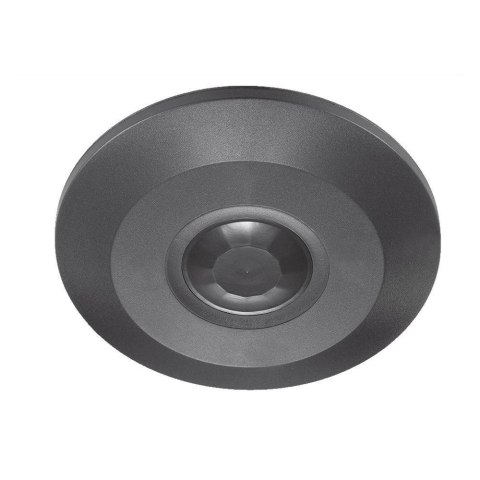 Czujnik ruchu 360st V-TAC natynkowy sufitowy slim 24mm czarny full black V-TAC VT-8027