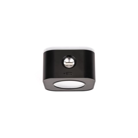 Lampka biurkowa V-TAC 4w1 35cm kinkiet klips latarka 3W LED CCT czarna VT-10115 3000K-6000K 300lm