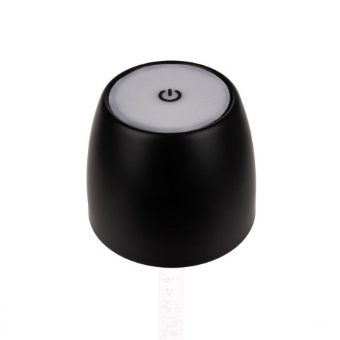 Lampka stołowa nocna V-TAC 3W LED 37cm ładowanie ściemnianie czarna VT-7576 3000K 310lm