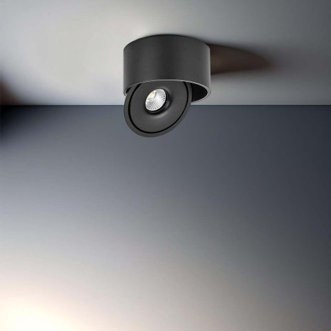 Oprawa natynkowa downlight V-TAC 20W uchylna CRI90 CCT czarna VT-2825 3000K-4000K-6400K 1408lm