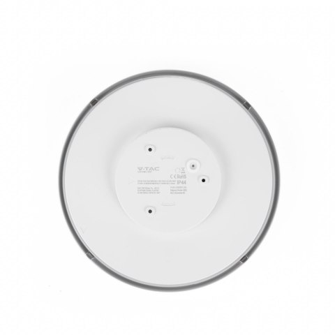 Oprawa sufitowa plafoniera V-TAC 18W LED SAMSUNG CHIP okrągły 25cm natynkowy IP44 biały VT-8618 4000K 1830lm 5 lat gwarancji