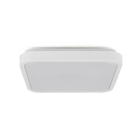 Oprawa sufitowa plafoniera V-TAC 24W LED SAMSUNG CHIP kwadrat 29x29cm natynkowy IP44 biały VT-8624 4000K 2500lm 5 lat gwarancji