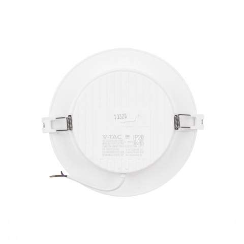 Panel wpuszczany downlight V-TAC 12W LED SAMSUNG CHIP okrągły 170x28mm VT-61012RD-S 3000K 1200lm 5 lat gwarancji