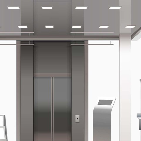 Panel wpuszczany downlight V-TAC 3W LED SAMSUNG CHIP kwadrat 90x90mm VT-61003SQ-S 3000K 330lm 5 lat gwarancji