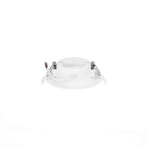 Panel wpuszczany downlight V-TAC 3W LED SAMSUNG CHIP okrągły 90x28mm VT-61003RD-S 3000K 330lm 5 lat gwarancji