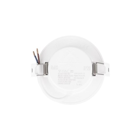 Panel wpuszczany downlight V-TAC 3W LED SAMSUNG CHIP okrągły 90x28mm VT-61003RD-S 6500K 330lm 5 lat gwarancji