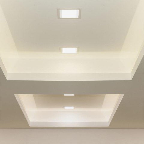 Panel wpuszczany downlight V-TAC 6W LED SAMSUNG CHIP kwadrat 120x120mm VT-61006SQ-S 4000K 660lm 5 lat gwarancji