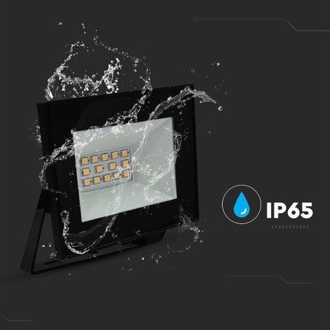 Naświetlacz LED V-TAC 10W LED SMD czarny VT-44012 6500K 730lm