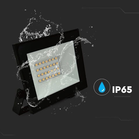 Naświetlacz LED V-TAC 20W LED SMD czarny VT-44022 6500K 1510lm