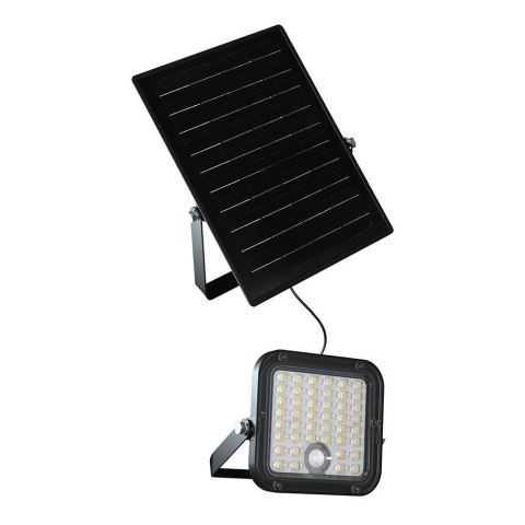 Naświetlacz LED solarny V-TAC 10W pilot auto timer czujnik ruchu IP65 CCT VT-411CCT 4000K+6000K 1500lm