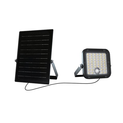 Naświetlacz LED solarny V-TAC 10W pilot auto timer czujnik ruchu IP65 CCT VT-411CCT 4000K+6000K 1500lm