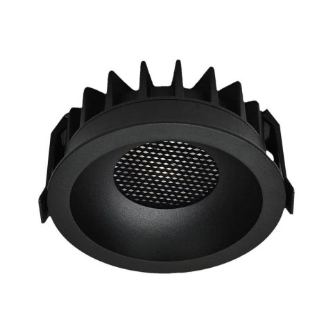 Oprawa V-TAC LED downlight 18W BRIDGELUX CHIP CCT czarna raster antyolśnieniowy plaster miodu VT-17018 3000K-4000K-6400K 1860lm