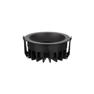 Oprawa V-TAC LED downlight 18W BRIDGELUX CHIP CCT czarna raster antyolśnieniowy plaster miodu VT-17018 3000K-4000K-6400K 1860lm