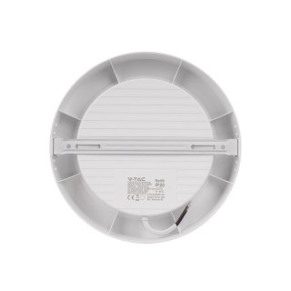 Panel natynkowy downlight V-TAC 18W LED SAMSUNG CHIP okrągły 215x30mm VT-60018RD-S 6500K 1980lm 5 lat gwarancji