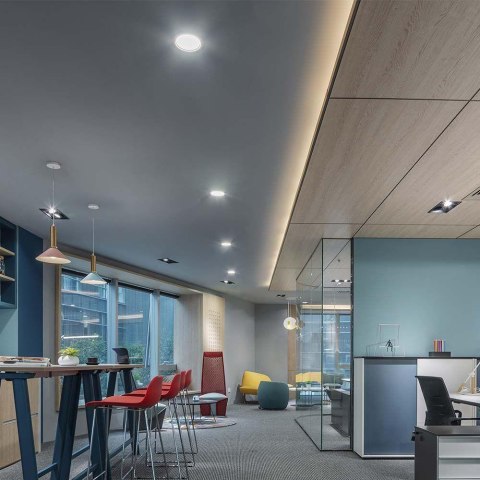 Panel wpuszczany downlight V-TAC 24W LED SAMSUNG CHIP okrągły 294x29mm VT-61024RD-S 6500K 2640lm 5 lat gwarancji