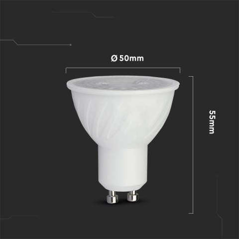 Żarówka LED V-TAC 6W GU10 110st VT-247 4000K 445lm